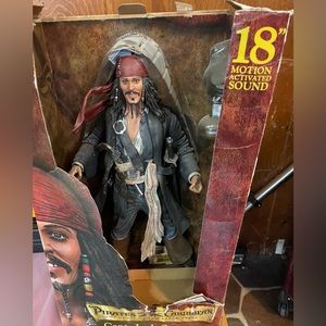 Pirates of the Caribbean Curse of the Black Pearl - Jack Sparrow Doll